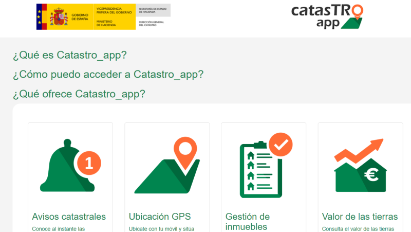 La aplicación Catastro_app optimiza la gestión de inmuebles